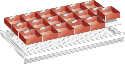 Bacs en plastique 80.049.000