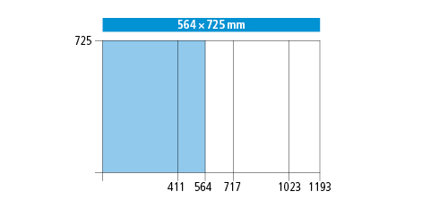 564 x 725 (27 x 36 E)